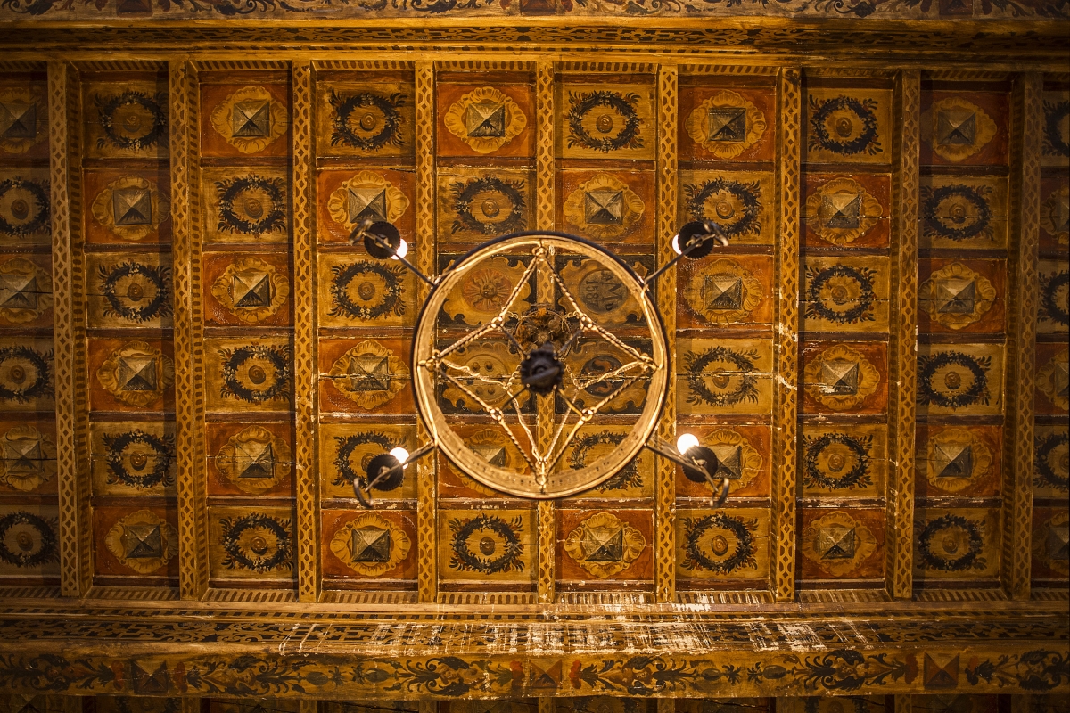 Original coffered ceiling 1587 - anonimo