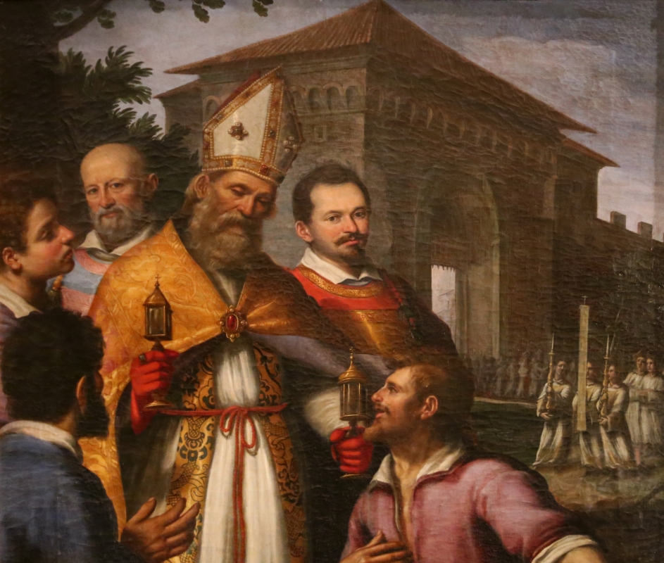 Santi di tito e tiberio titi, san mercuriale torna da gerusalemme, 1598 ca. 03 - Sailko