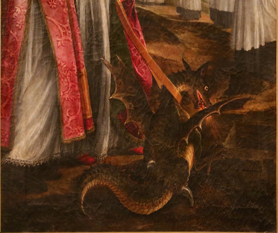 Cigoli, san mercuriale uccide il drago, 1598 ca. 04 - Sailko