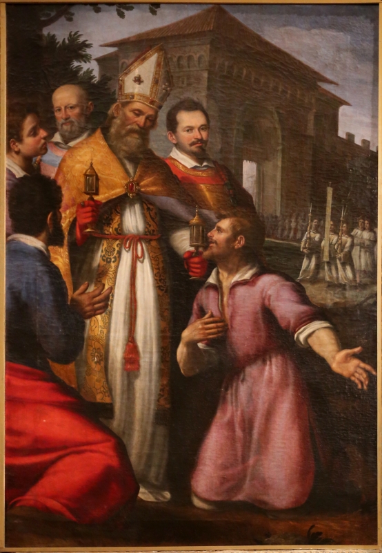 Santi di tito e tiberio titi, san mercuriale torna da gerusalemme, 1598 ca. 01 - Sailko