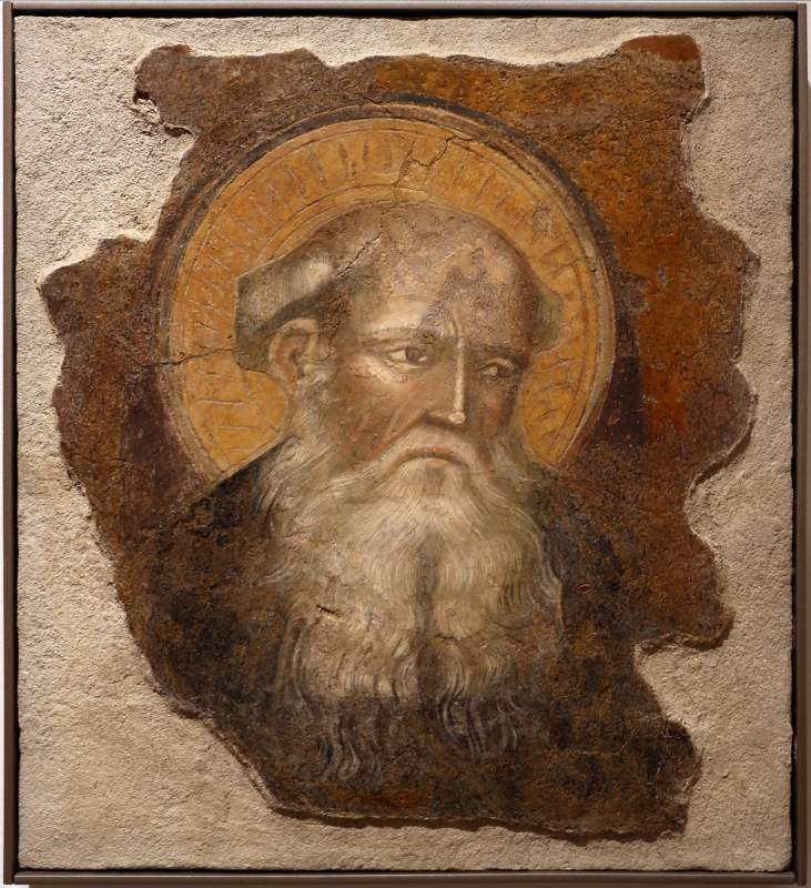 Augustinus, testa di santo, xiv secolo, da s.m. assunta in laterano (o in schiavonia) a forlì - Sailko