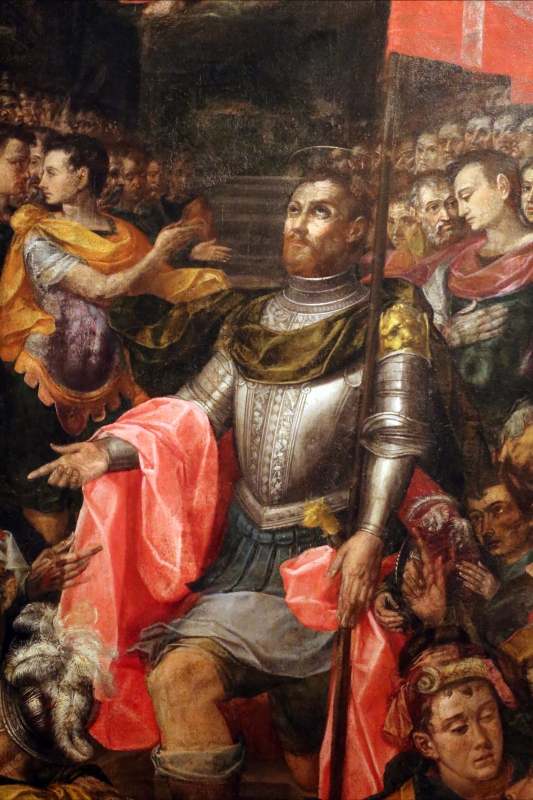 Livio modigliani, san valeriano predica ai soldati romani, suoi commilitoni, 1550-75 ca., dal duomo di forlì, 02 - Sailko