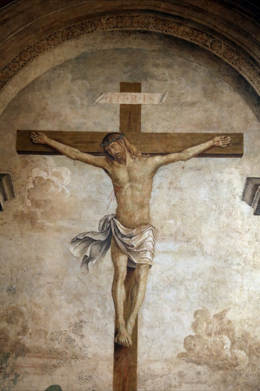 Marco palmezzano, crocifissione e santi, 1492, da s.m. della ripa a forlì, 02 - Sailko