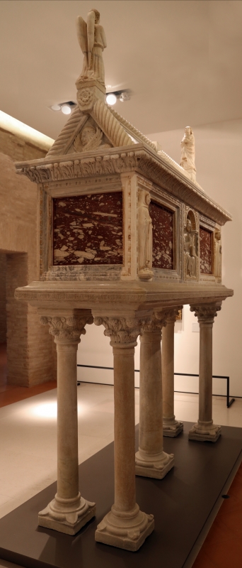 Sarcofago del beato giacomo salomoni, 1340 ca., da s. giacomo apostolo in san domenico, 01 - Sailko