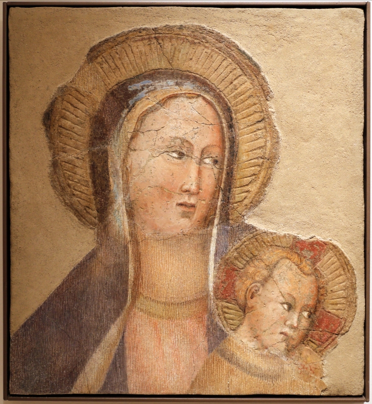 Augustinus, madonna col bambino, xiv secolo, da s.m. assunta in laterano (o in schiavonia) a forlì - Sailko