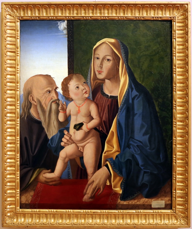 Giovan battista rossetti (attr.), madonna col bambino, 1500-40 ca - Sailko