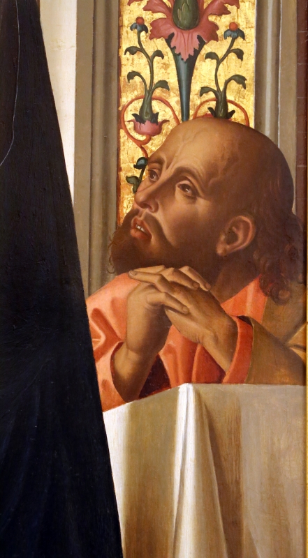 Marco palmezzano, comunione degli apostoli, 1506, dall'altare maggiore del duomo di forlì, 03 - Sailko