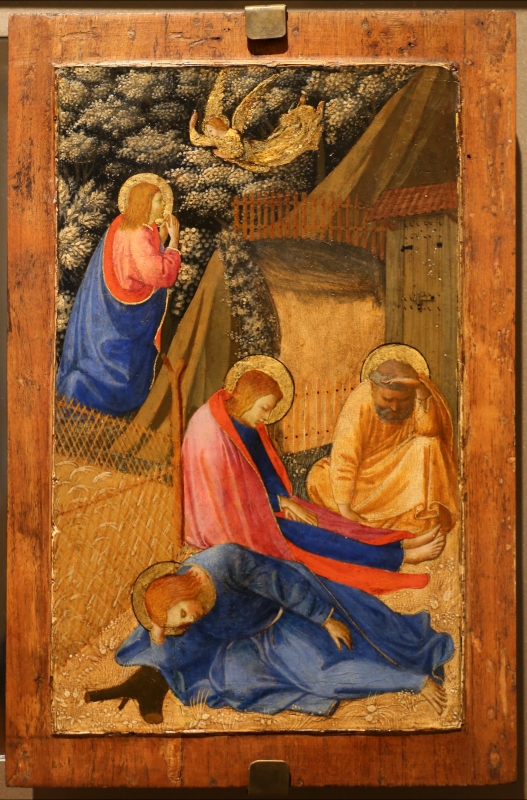 Beato angelico, natività e preghiera nell'orto, 1440-50 ca., 06 - Sailko
