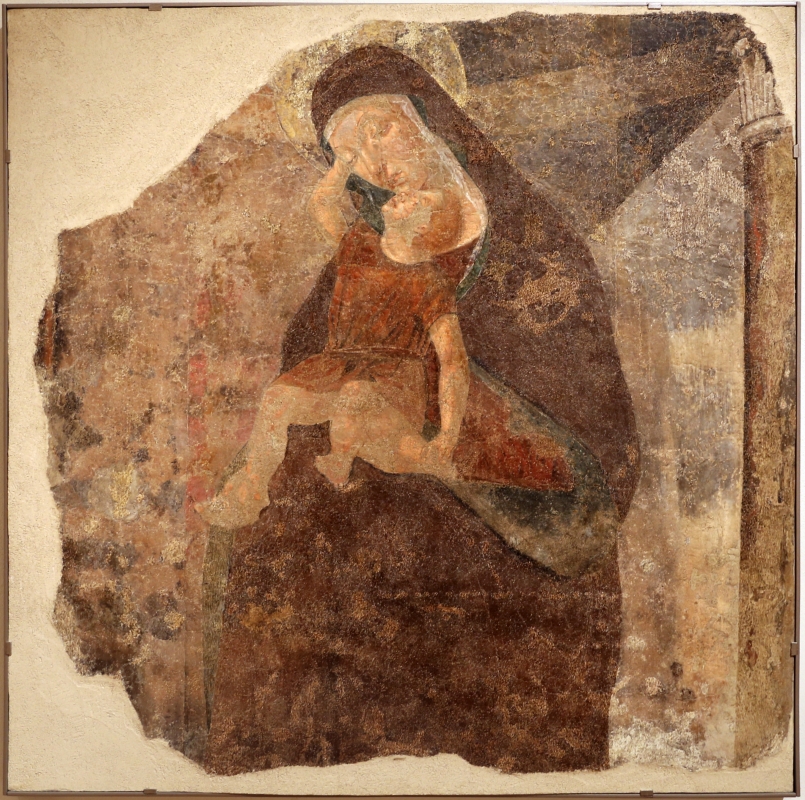 Maestro dei baldraccani, madonna col bambino, 1480-1510 ca., dal palazzo di cesare albicini in forlì - Sailko
