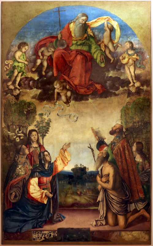 Francesco zaganelli da cotignola, concezione della vergine, 1513, da s. biagio in s. girolamo a forlì, 01 - Sailko