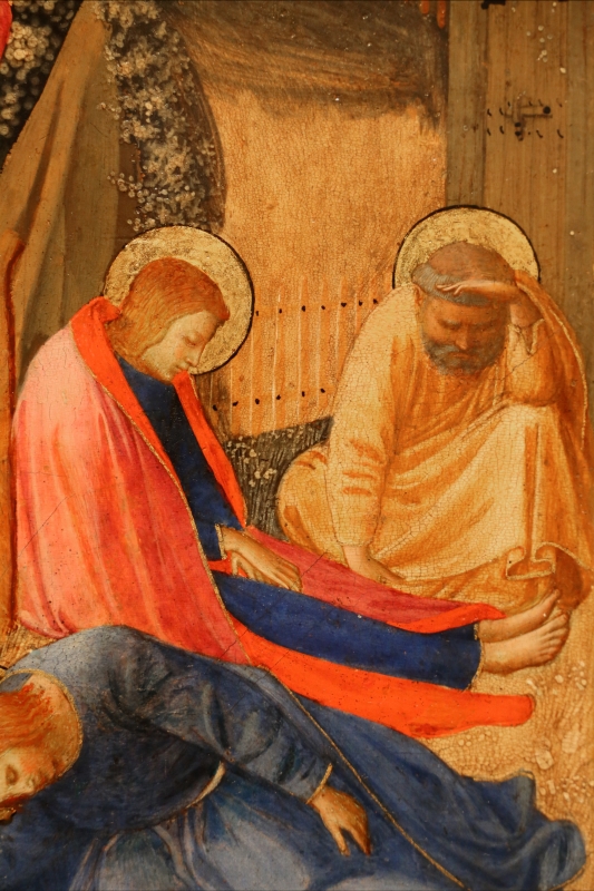 Beato angelico, natività e preghiera nell'orto, 1440-50 ca., 09 - Sailko