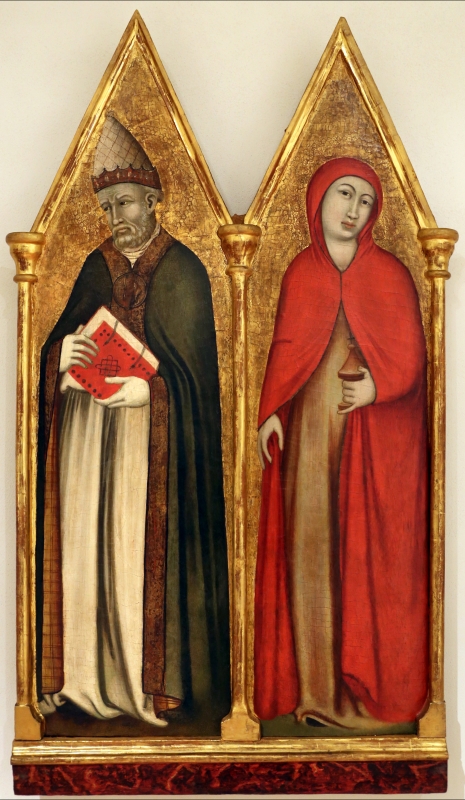 Mello da gubbio, santi gregorio e maria maddalena, 1330-60 ca - Sailko