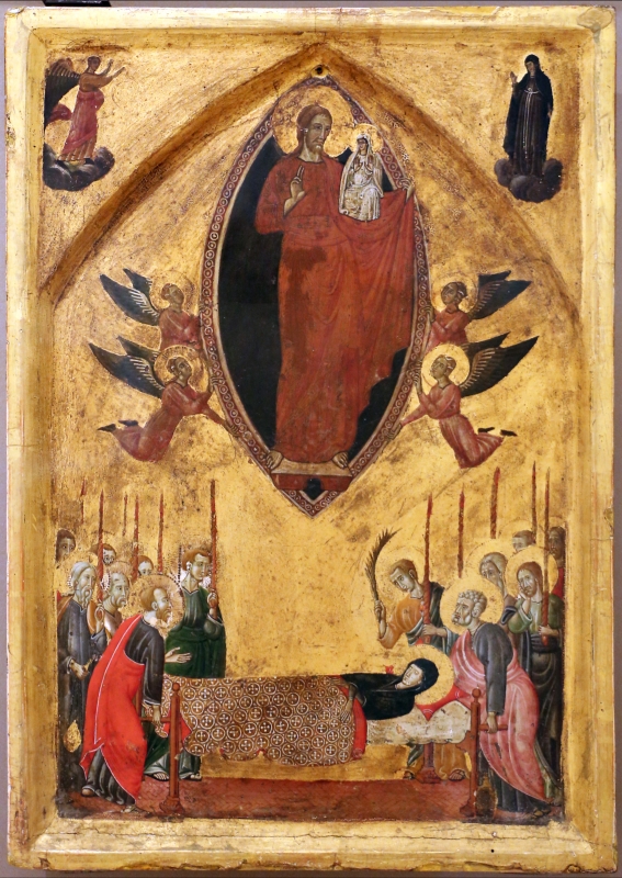 Maestro di forlì, trittico smembrato con assunta, crocifissione e santi, 1280-1310 ca. 02 - Sailko