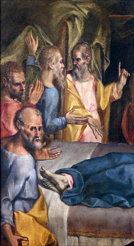 Gian francesco modigliani, morte della vergine, 1590-1600 ca. 02 apostoli - Sailko