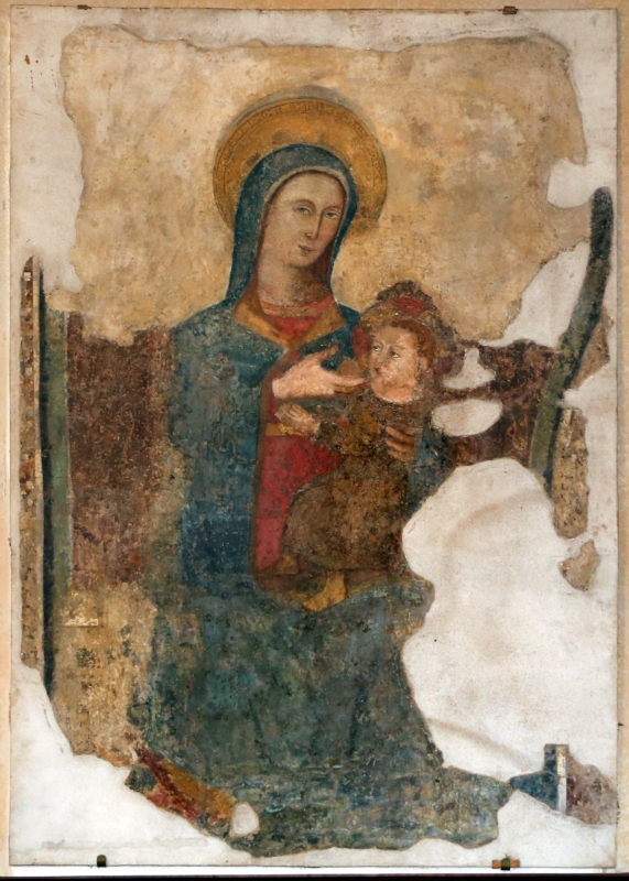Scuola riminese, madonna col bambino, xiv secolo - Sailko