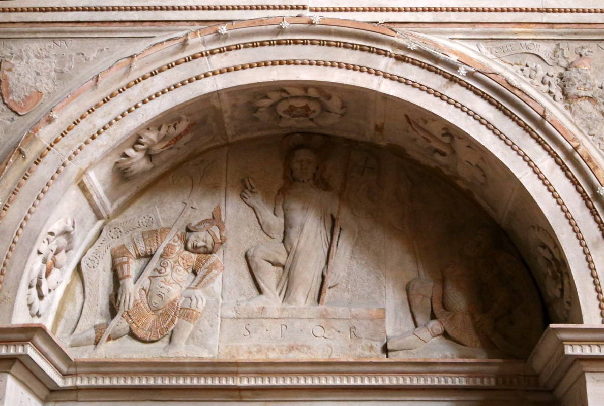Tommaso fiamberti, monumento funebre di luffo numai, con rilievi di giovanni ricci, 1502-09, 03 resurrezione - Sailko
