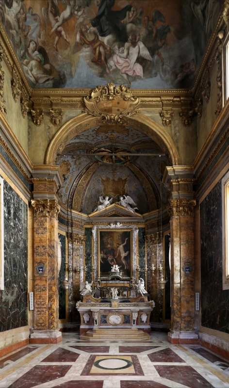 Forlì, santa maria dei servi o san pellegrino, interno, cappella di s. pellegrino laziosi, di giuseppe merenda, 01 - Sailko