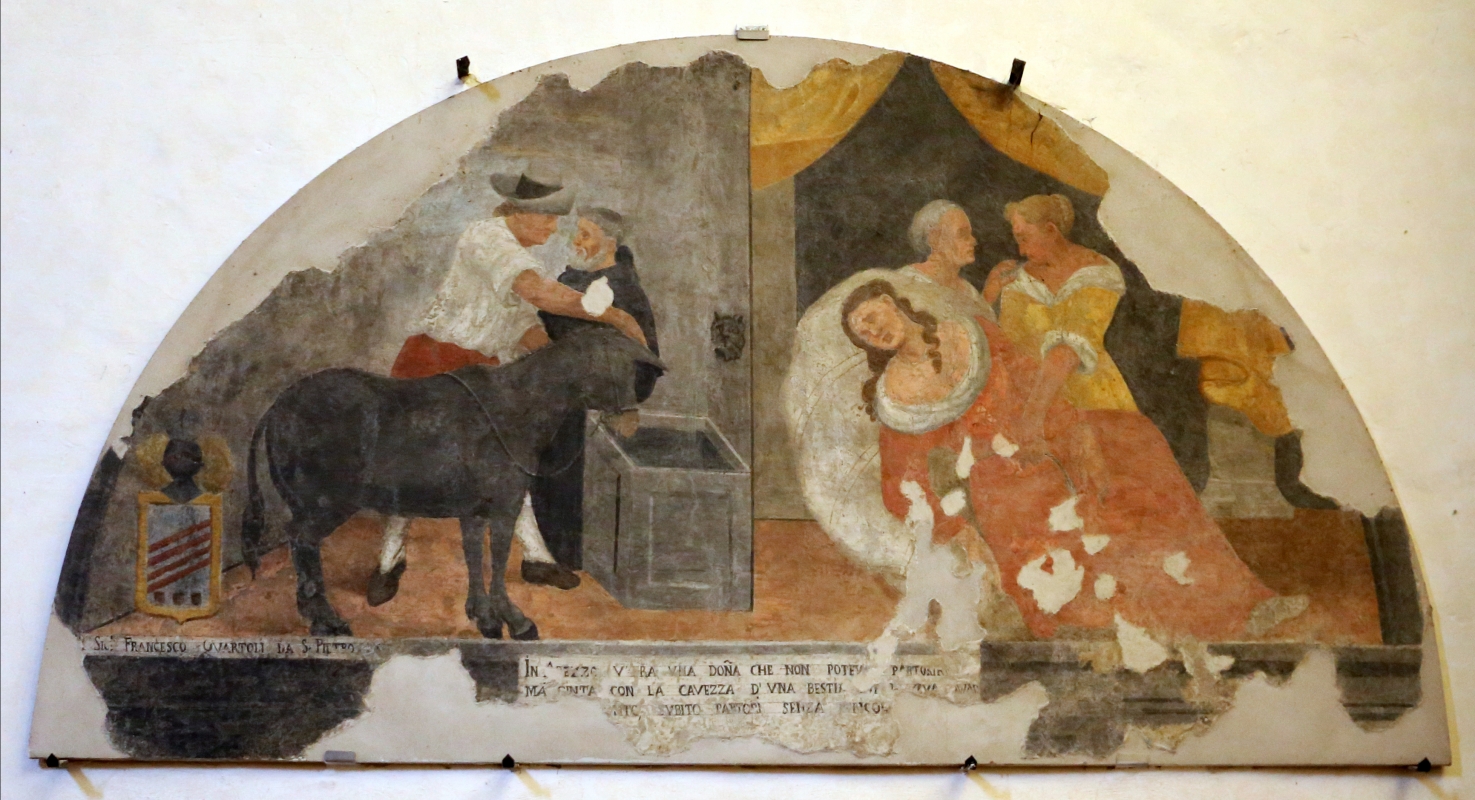 Pianetto (galeata), santa maria dei miracoli, internom, affreschi staccati 03 - Sailko