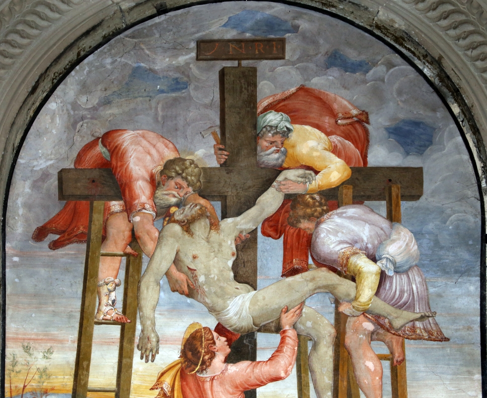 Scuola del vasari, deposizione dalla croce, 1550-1600 ca. 03 - Sailko