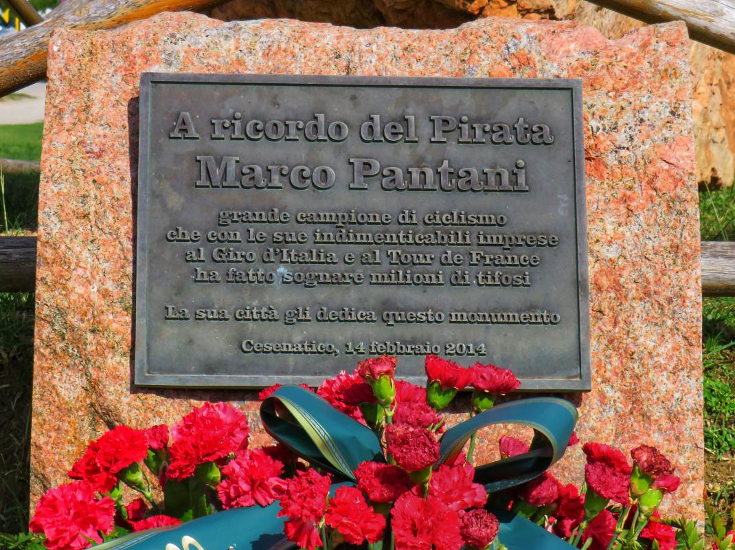 Targa alla Memoria dedicata al Pirata Marco Pantani - PROPOLI87