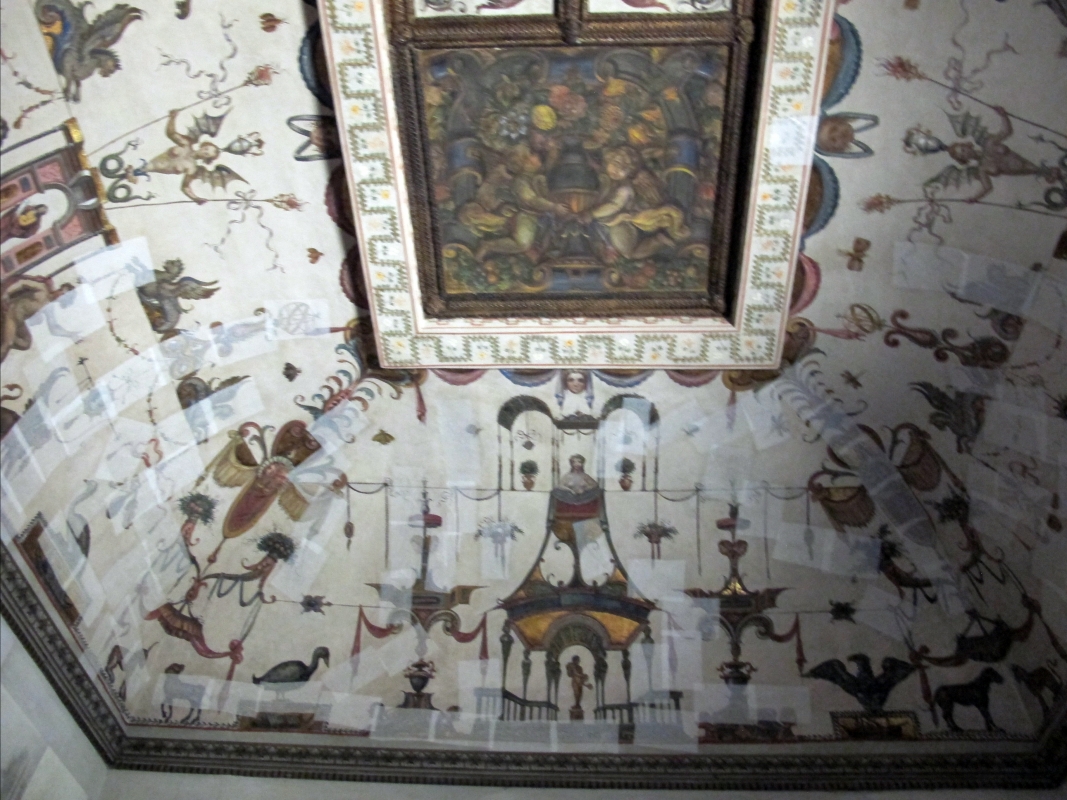 Castello estense di ferrara, int., anticamera del governo 04 girolamo bonaccioli e battista bolognese (1556-1566) 02 - Sailko