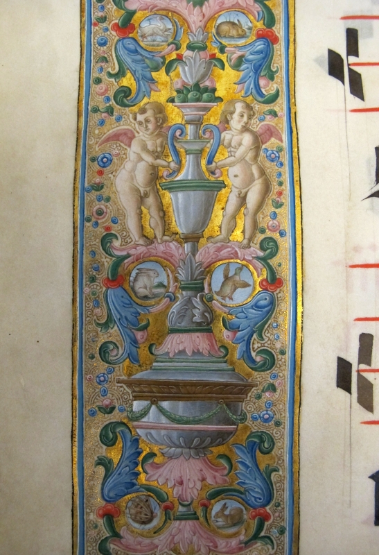 Jacopo filippo argenta e fra evangelista da reggio, antifonario XII, 1493, 11 - Sailko