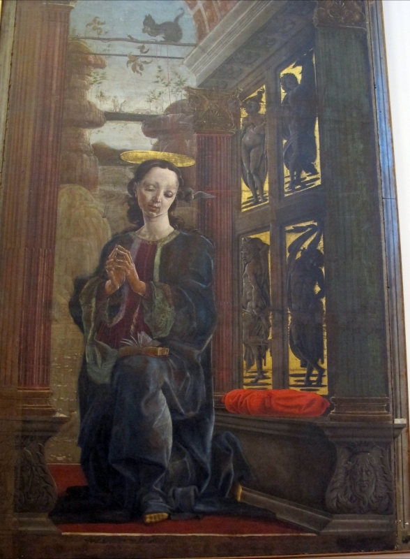 Cosmè tura, ante dell'organo del duomo di ferrara, 1469, 12 - Sailko