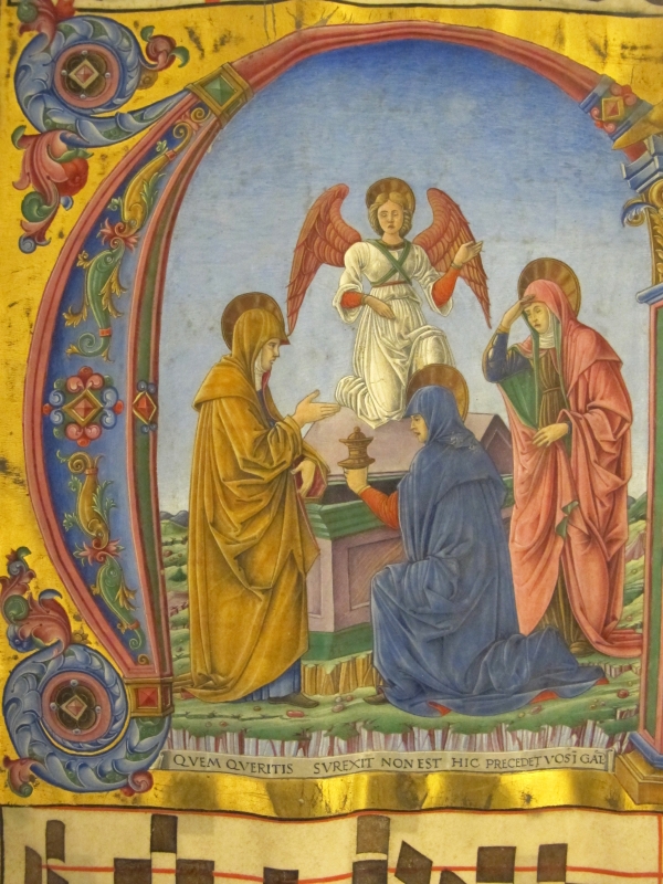 Jacopo filippo argenta e fra evangelista da reggio, antifonario VI, 1481, 02 - Sailko