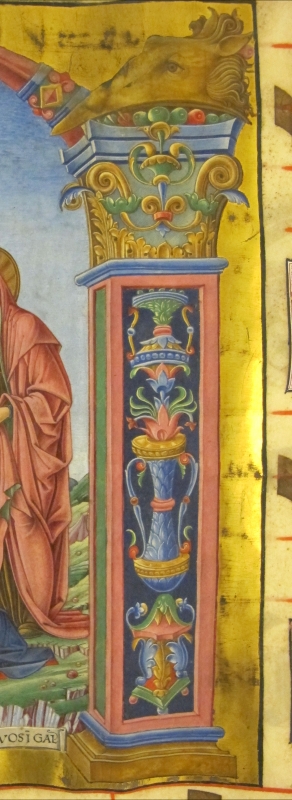 Jacopo filippo argenta e fra evangelista da reggio, antifonario VI, 1481, 04 - Sailko