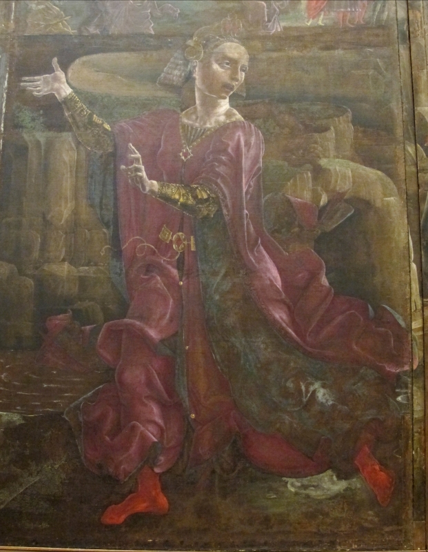 Cosmè tura, ante dell'organo del duomo di ferrara, 1469, 06 - Sailko