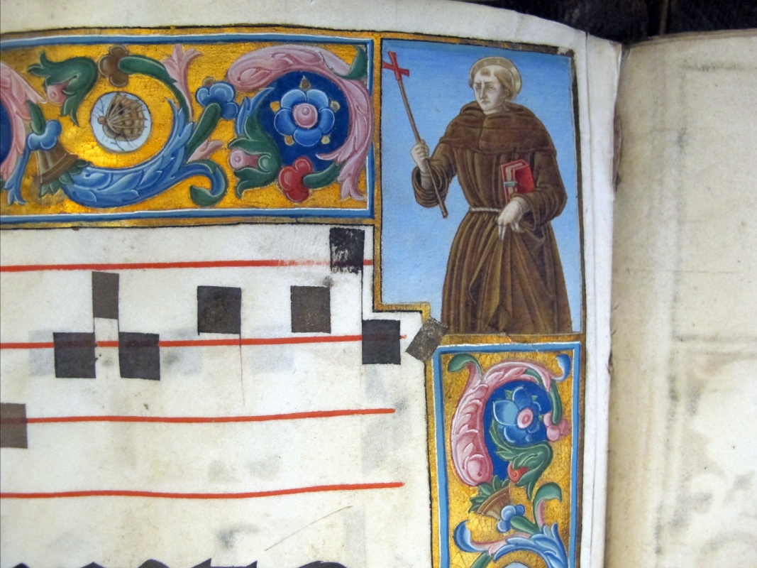 Jacopo filippo argenta e fra evangelista da reggio, antifonario XII, 1493, 05 - Sailko