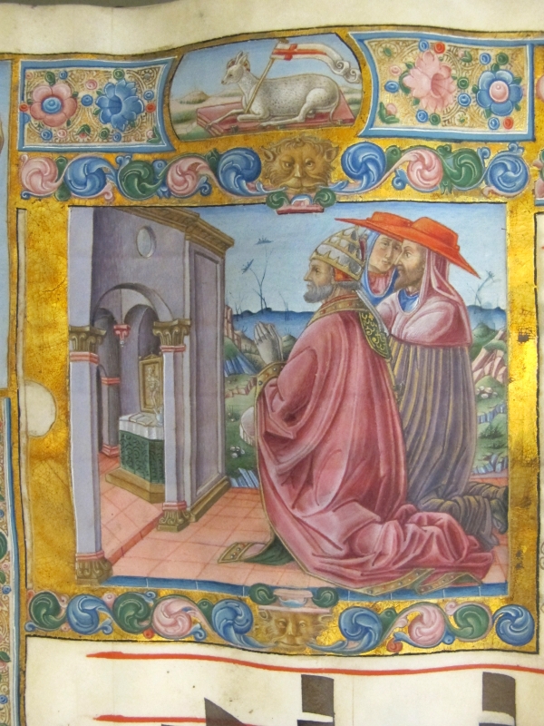 Jacopo filippo argenta e fra evangelista da reggio, antifonario XII, 1493, 03 - Sailko
