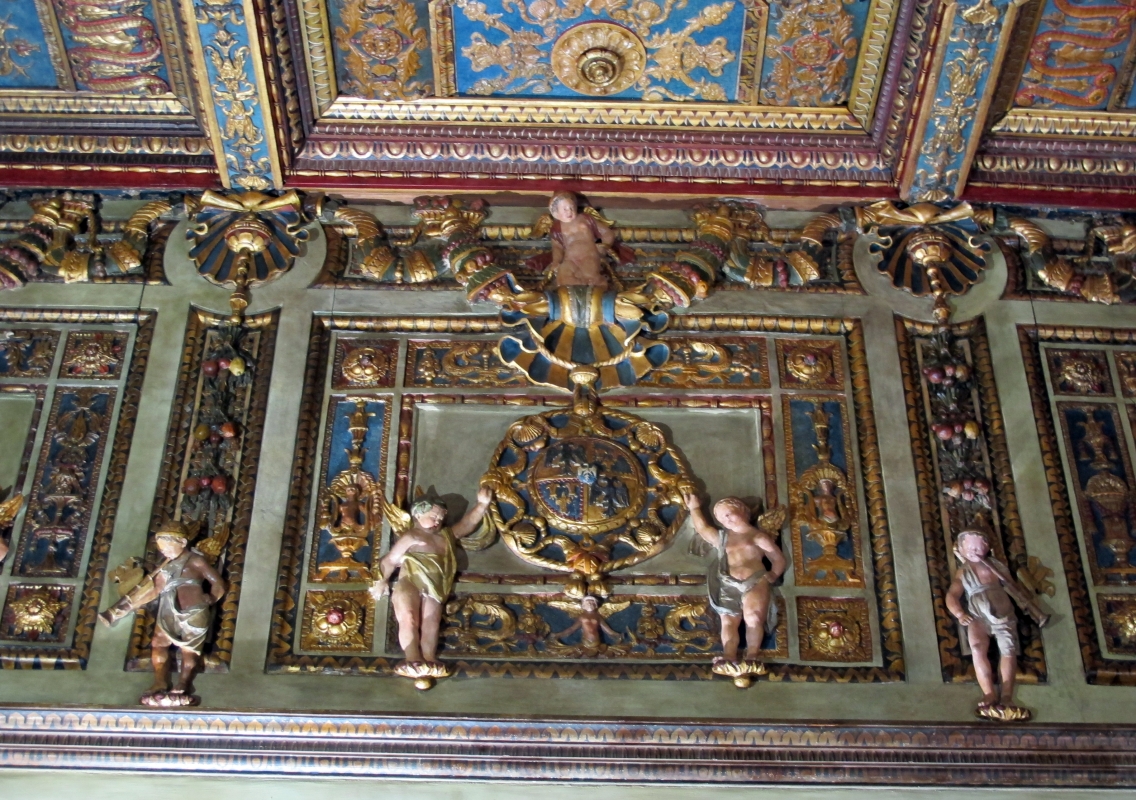 Palazzo schifanoia, sala degli stucchi o delle virtù, di domenico di paris e buongiovanni da geminiano (1467) 17 - Sailko