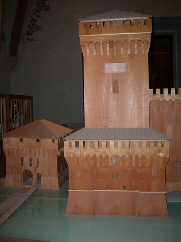 Model Este castle - Nicola Quirico