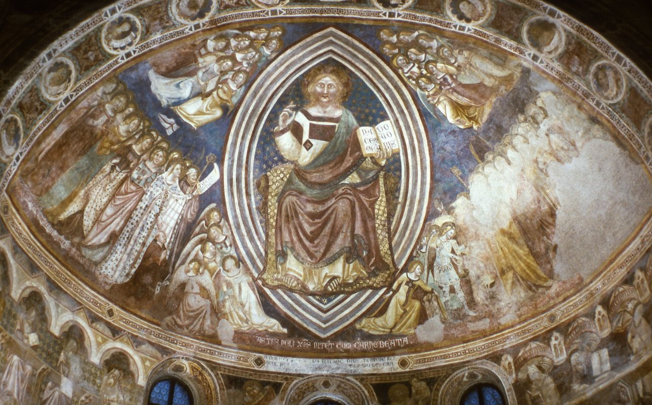 Abbazia di Pomposa. Affresco dell'abside - sconosciuto