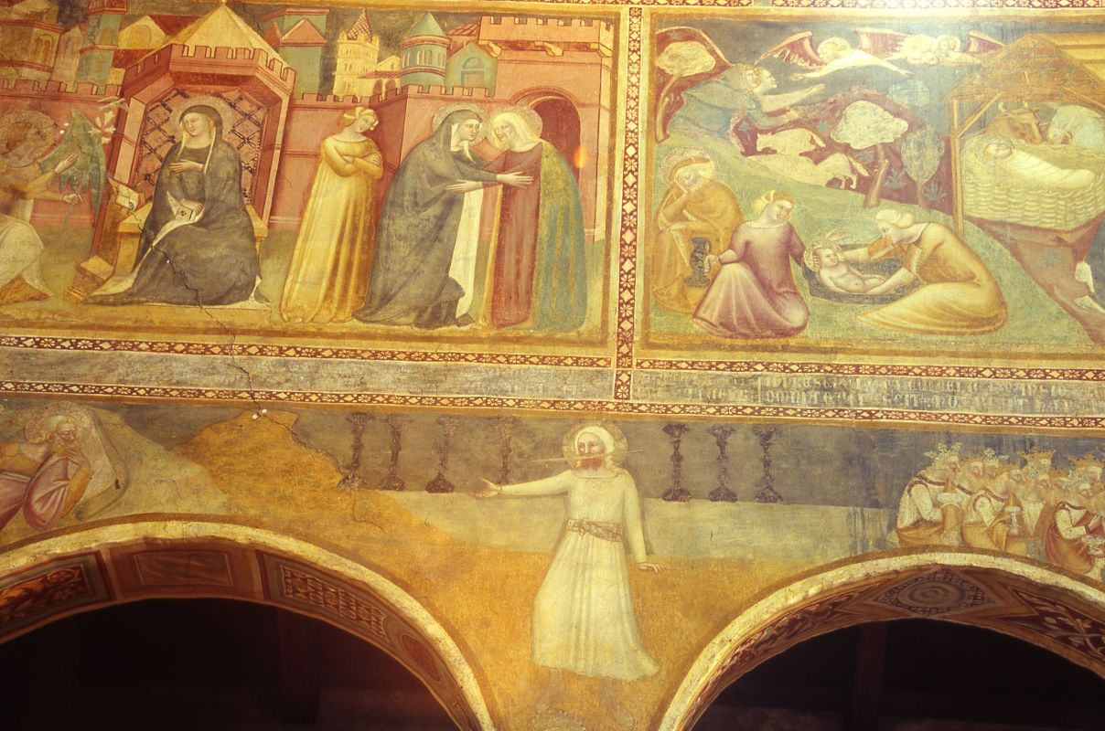 Abbazia di Pomposa, affreschi con storie del Nuovo Testamento - Rebeschini