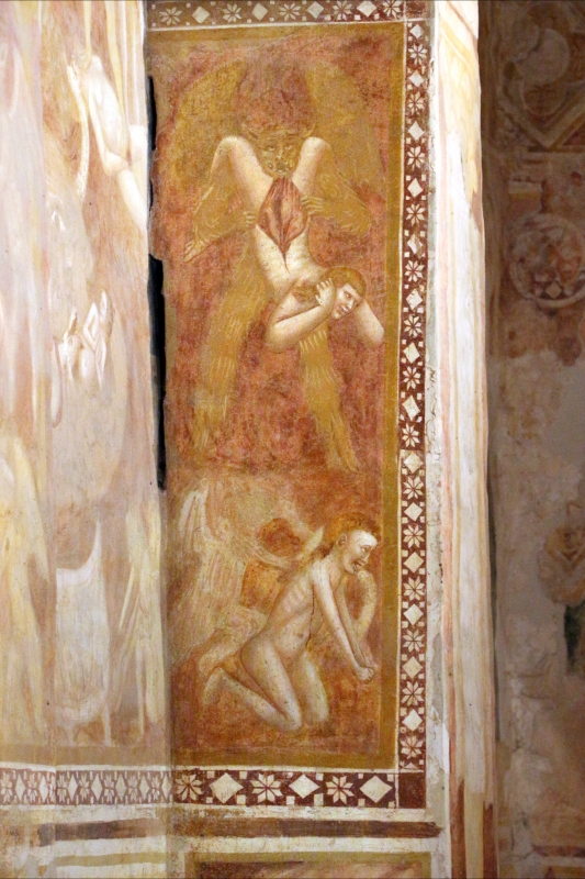 Scuola bolognese, ciclo dell'abbazia di pomposa, 1350 ca., giudizio universale, inferno 05 - Sailko