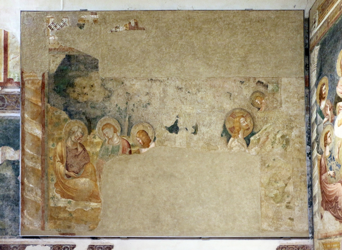 Pomposa, abbazia, refettorio, affreschi giotteschi riminesi del 1316-20, orazione nell'orto 01 - Sailko