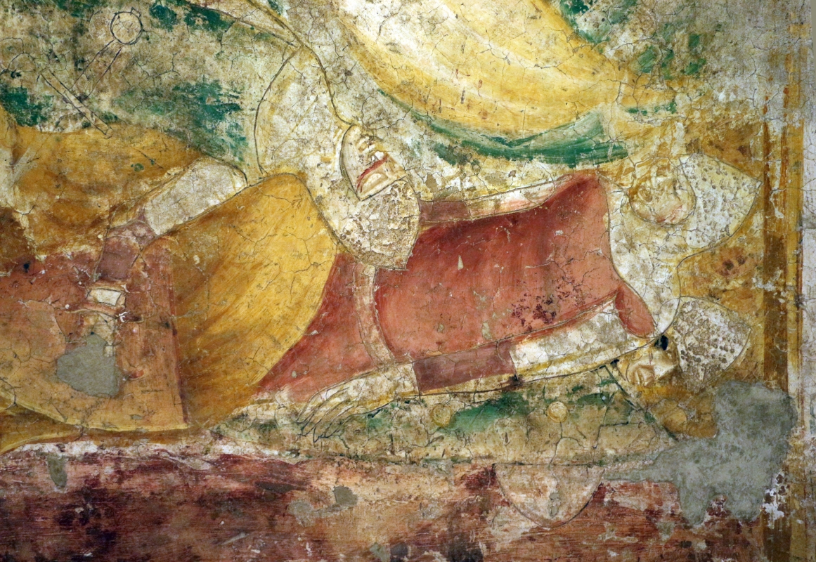 Andrea de' bartoli (attr.), battaglia di bet-zacaria tra giuda maccabeo e antico V eupatore, 1350-1400 ca. 05 - Sailko