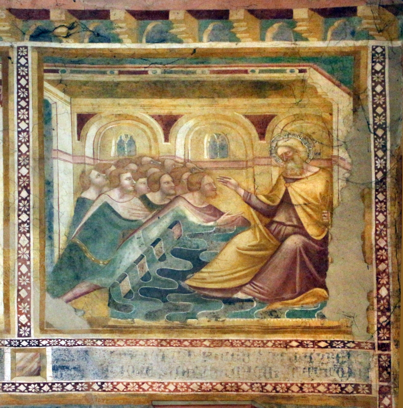 Scuola bolognese, ciclo dell'abbazia di pomposa, 1350 ca., vecchio testamento, 10 i fratelli di giuseppe e giacobbe - Sailko