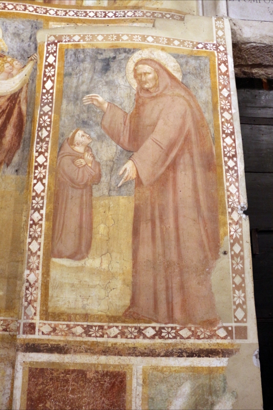 Scuola bolognese, ciclo dell'abbazia di pomposa, 1350 ca., giudizio universale, monaci - Sailko