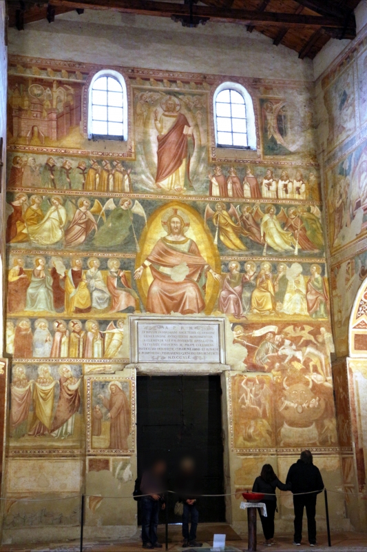 Scuola bolognese, ciclo dell'abbazia di pomposa, 1350 ca., giudizio universale 02 - Sailko