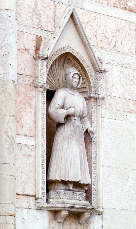 Cattedrale, statua di Alberto V - Baraldi