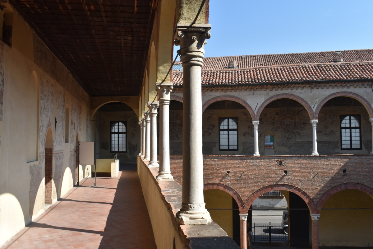 Loggiato piano nobile casa Romei Ferrara - Nicola Quirico