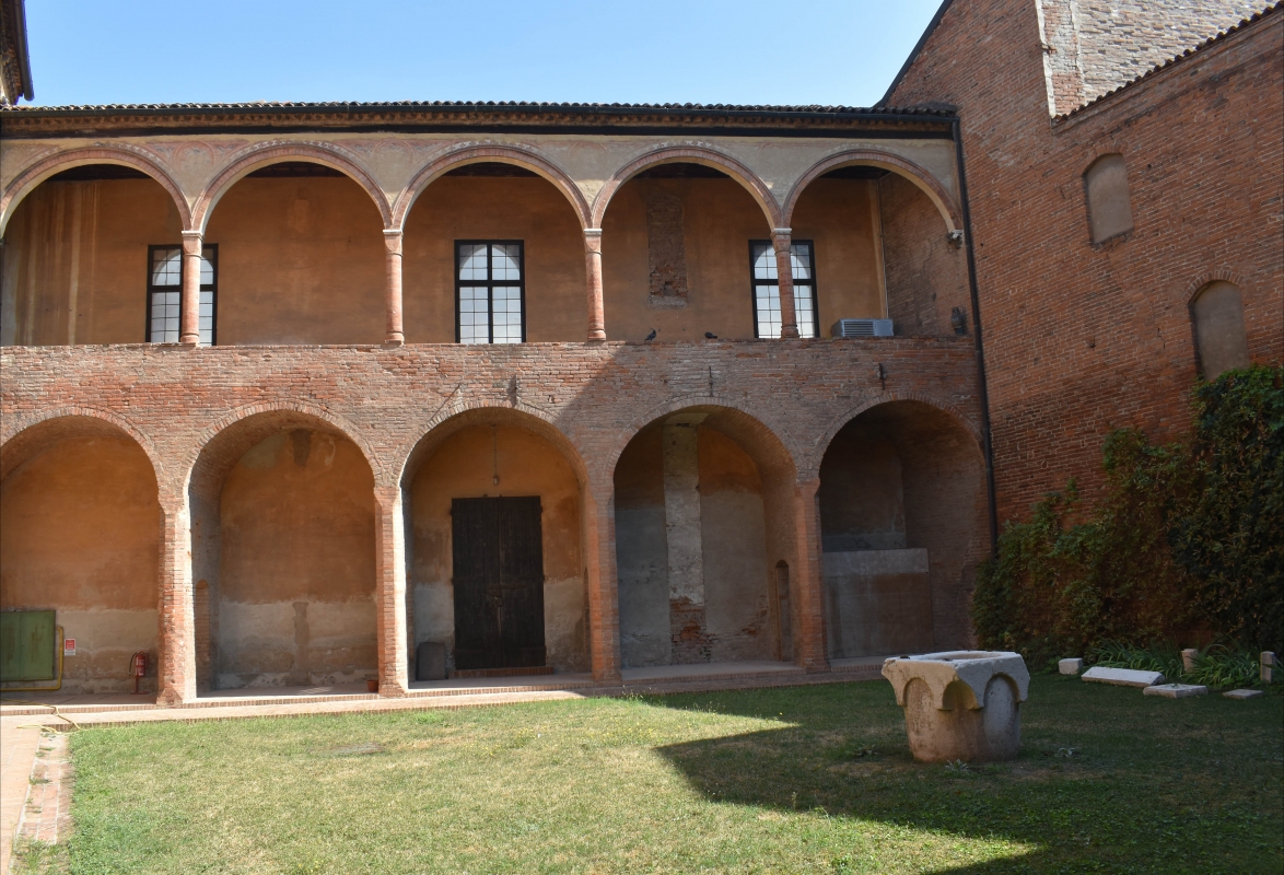 Secondary courtyard Museo di Casa Romei Ferrara - Nicola Quirico