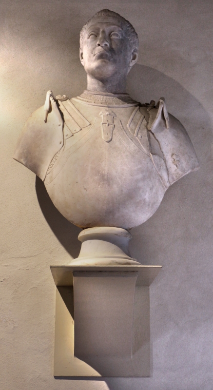 Girolamo lombardi (attr.), busto virile, dalla certosa di ferrara, xvi secolo - Sailko