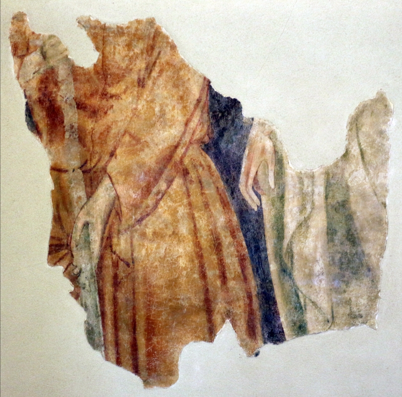 Frammento di figura stante, xiv secolo, da s. andrea a ferrara - Sailko