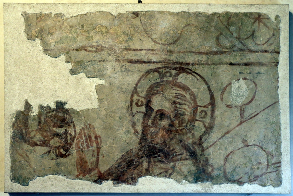 Scuola padana, testa di cristo in preghiera nell'ortoi, 1350-1400 ca, da ex-oratorio dei battuti bianchi a ferrara - Sailko