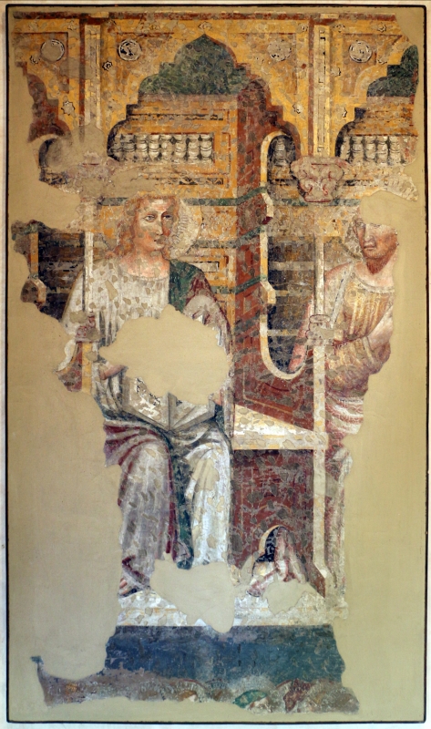 Artista padano, santi e dottori della chiesa, 1390 ca., da s. caterina martire a ferrara - Sailko