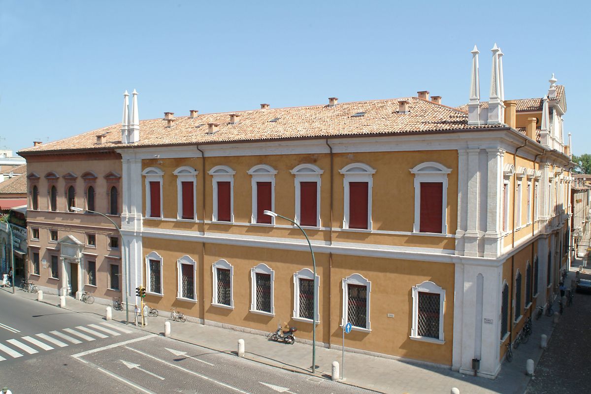 palazzo della Borsa, ex Monte di Pietà - Baraldi